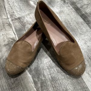 Stuart Weitzman slip on loafer